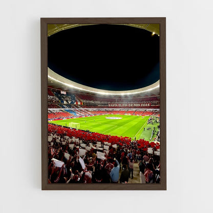 ap-atletico madrid cf-14 cadre Bois foncé