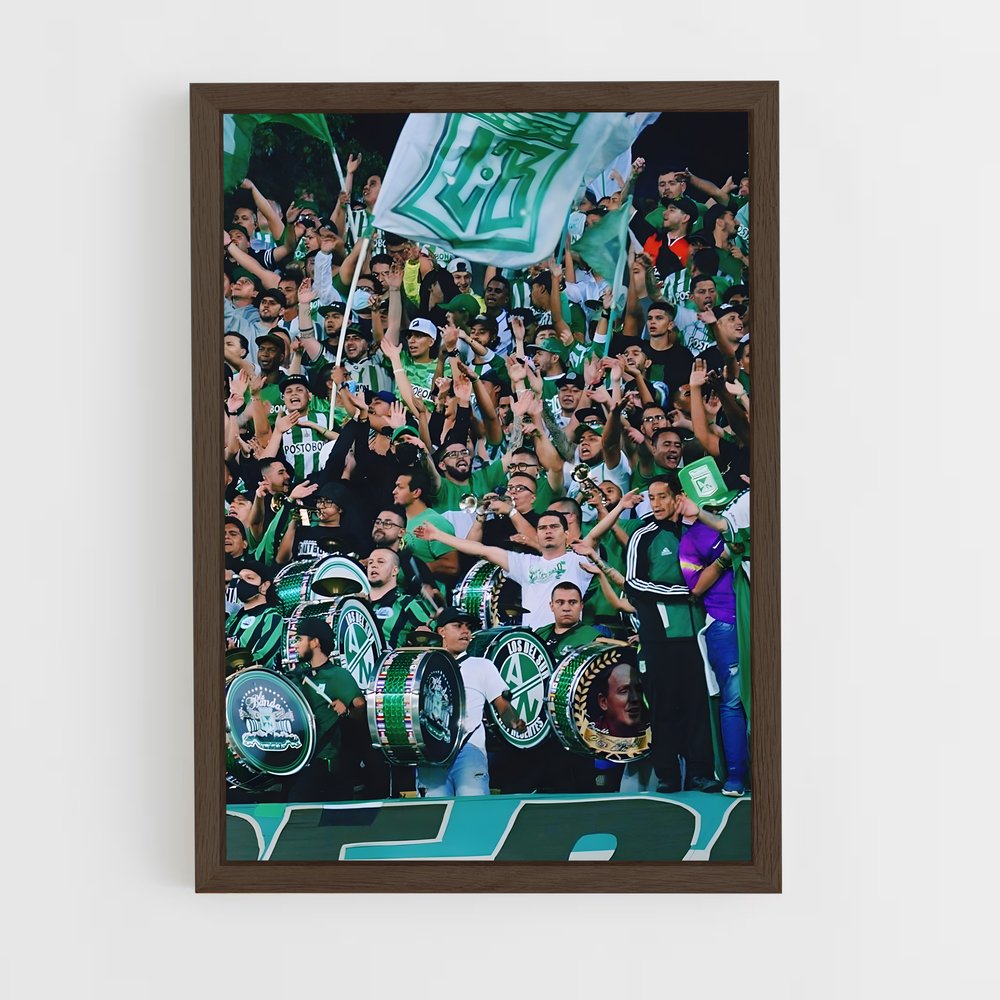 ap-atletico nacional medellin-11 cadre Bois foncé