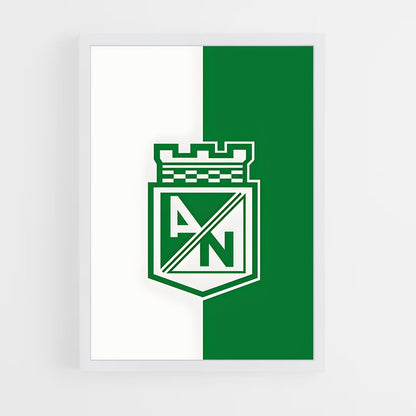 ap-atletico nacional medellin-13 cadre Blanc