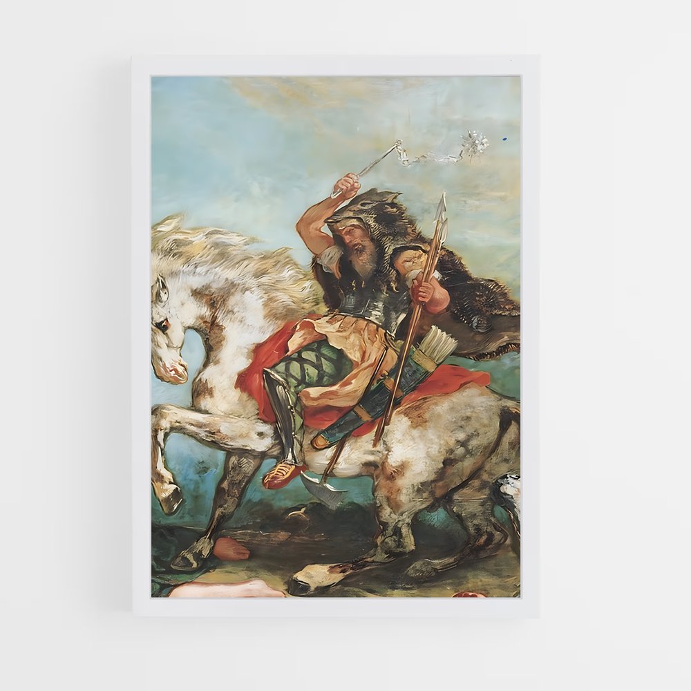 ap-attila the hun-3 cadre Blanc