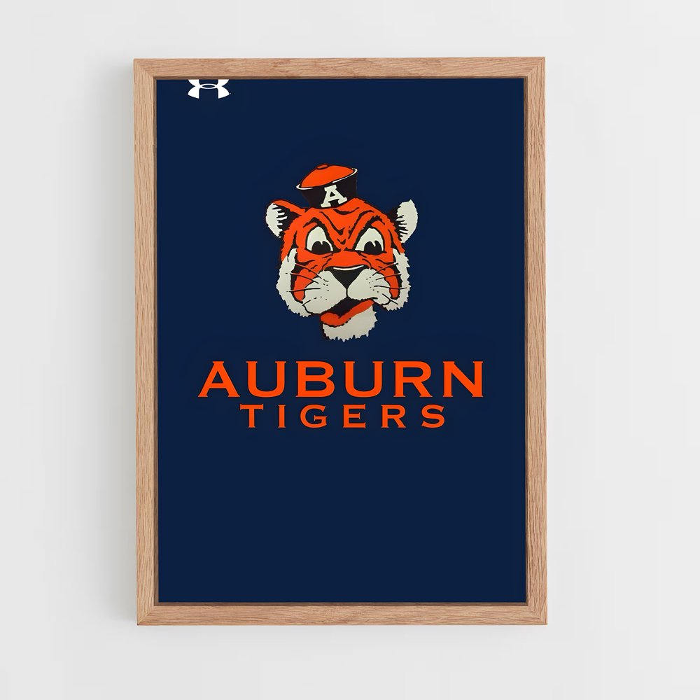 ap-auburn tigers-3 cadre Bois clair