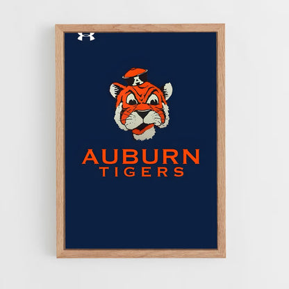 ap-auburn tigers-3 cadre Bois clair