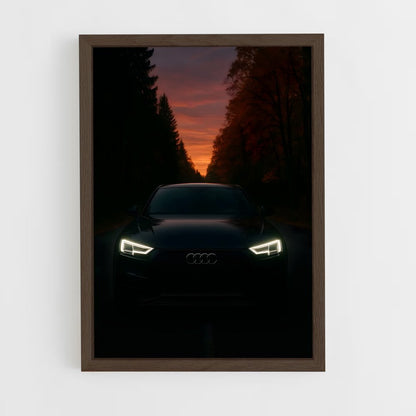 ap-audi-6 cadre Bois foncé