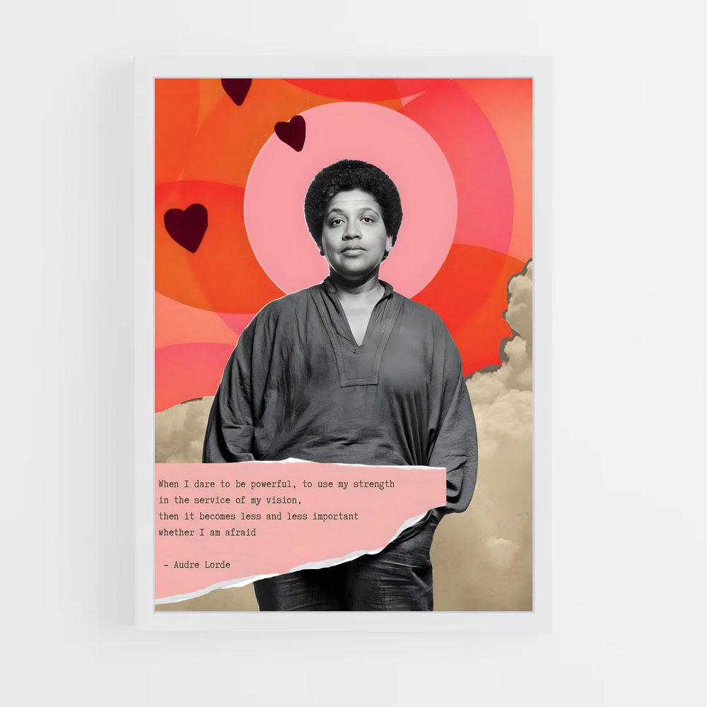 ap-audre lorde-3 cadre Blanc