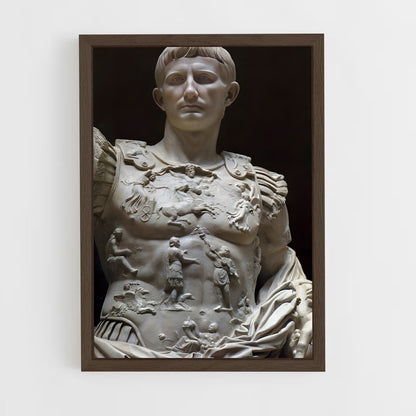ap-augustus of prima porta-4 cadre Bois foncé