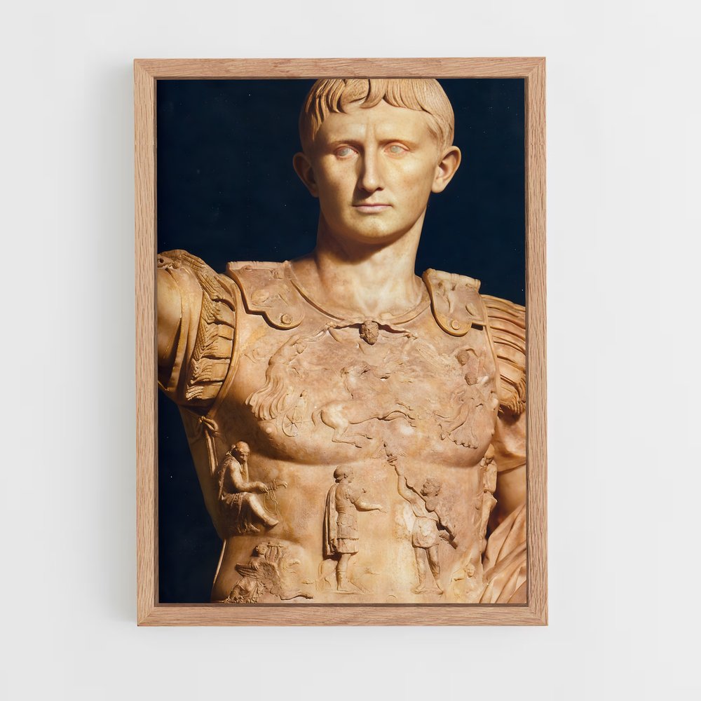 ap-augustus of prima porta-6 cadre Bois clair
