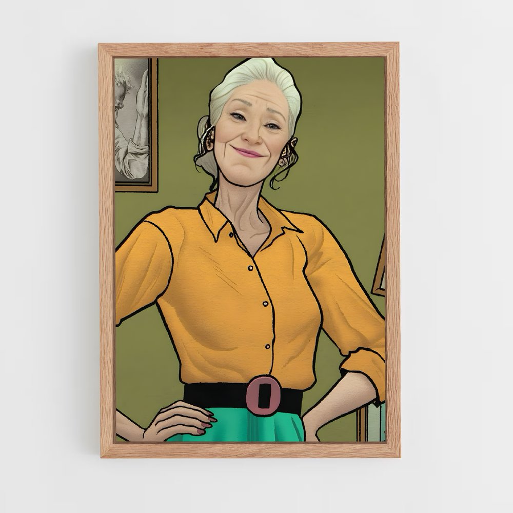 ap-aunt may-1 cadre Bois clair