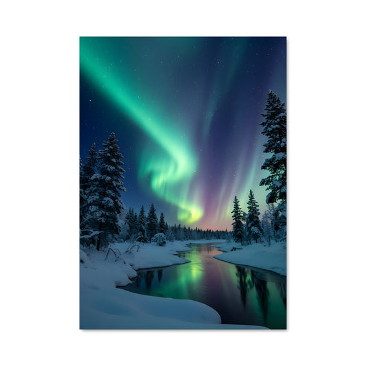 Poster Aurora borealis 94323