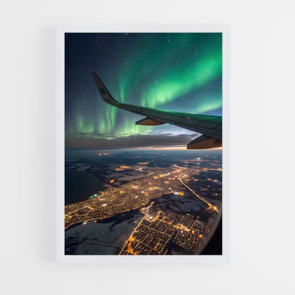 ap-aurora borealis-26 cadre Blanc