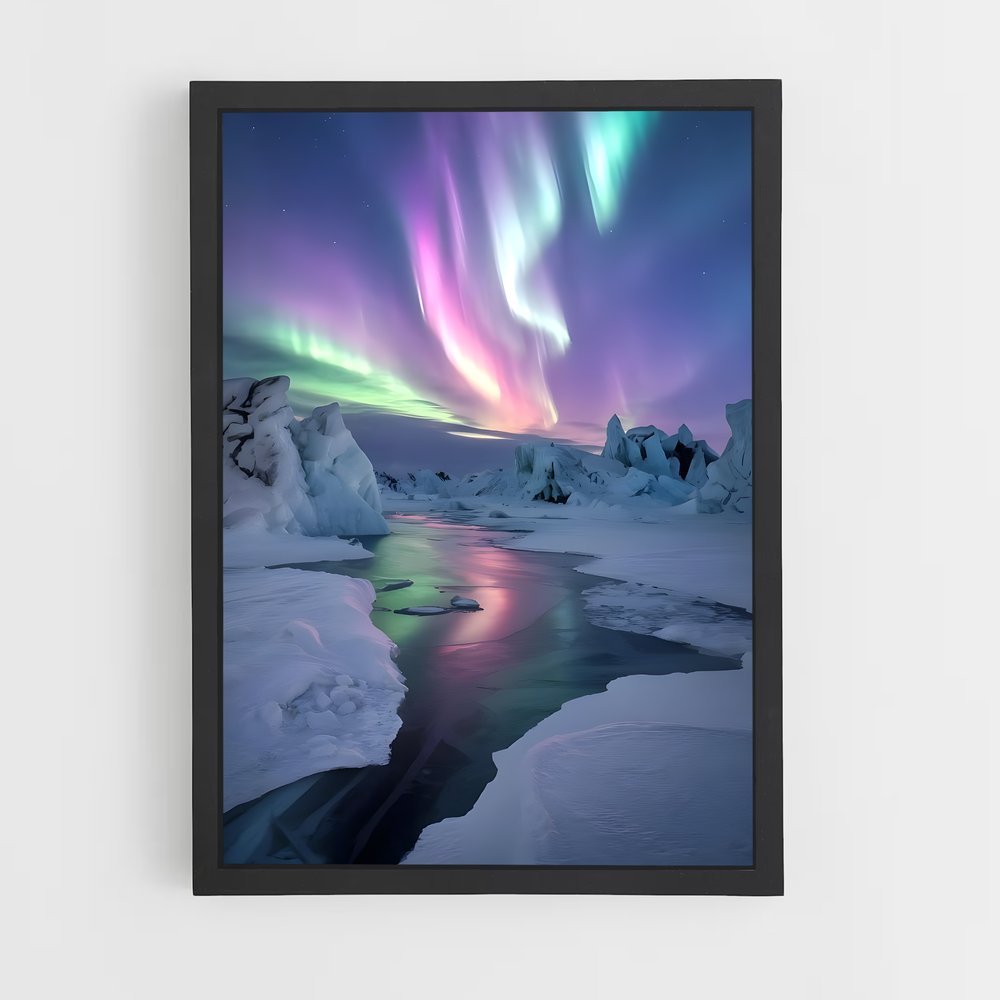 ap-aurora borealis-9 cadre Noir