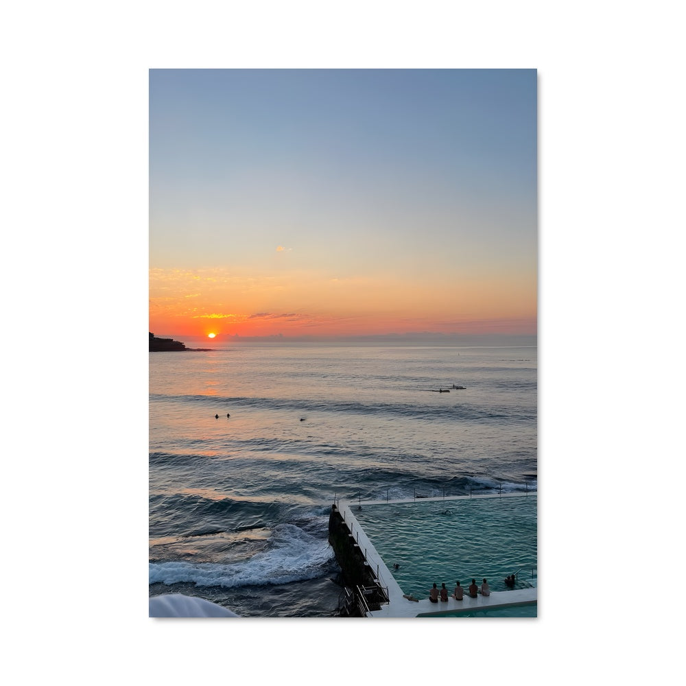 Poster Coucher de Soleil Australien