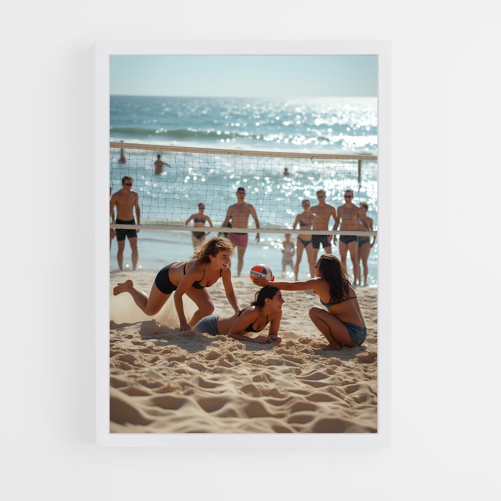ap-australia national beach volleyball team-3 cadre Blanc