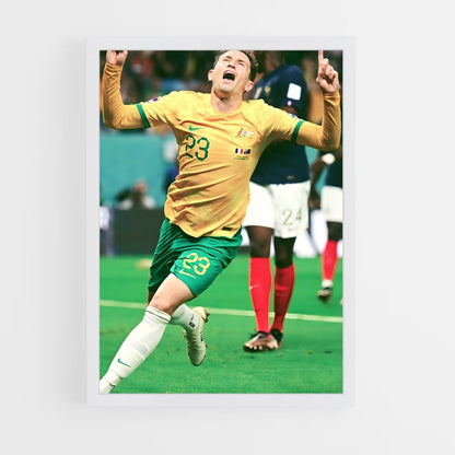 ap-australia national football team-3 cadre Blanc