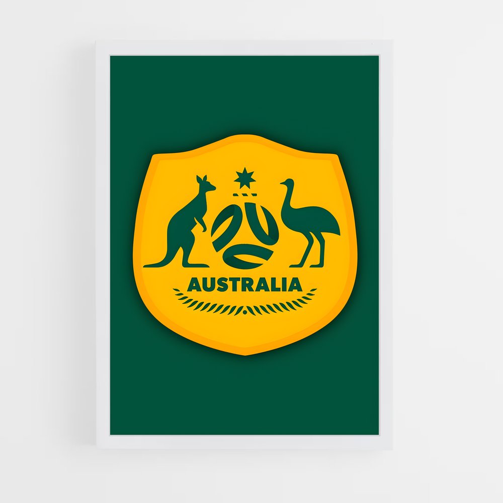 ap-australia national football team-5 cadre Blanc