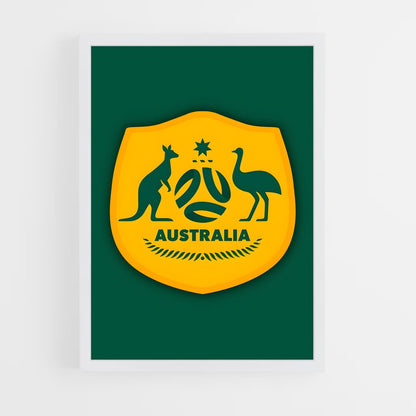 ap-australia national football team-5 cadre Blanc