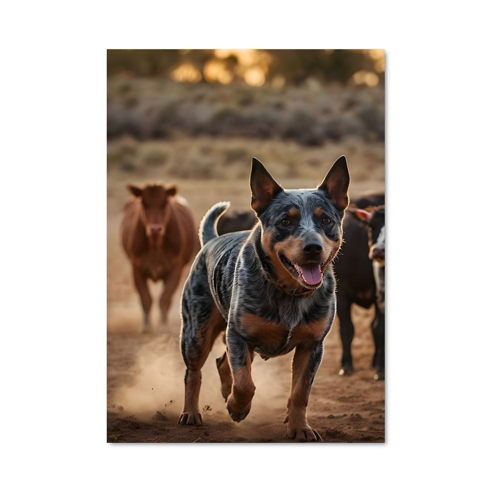 Poster Chien en Folie