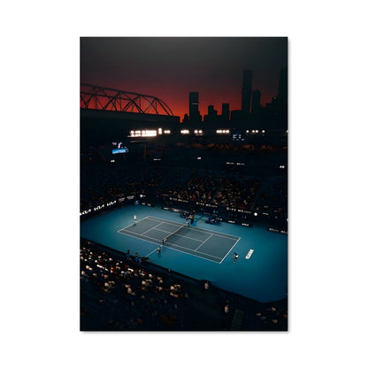 Poster Coucher de Soleil à Melbourne