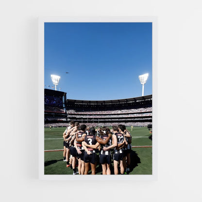 ap-australian football-3 cadre Blanc