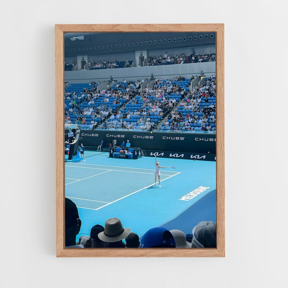 ap-australian open tennis-1 cadre Bois clair