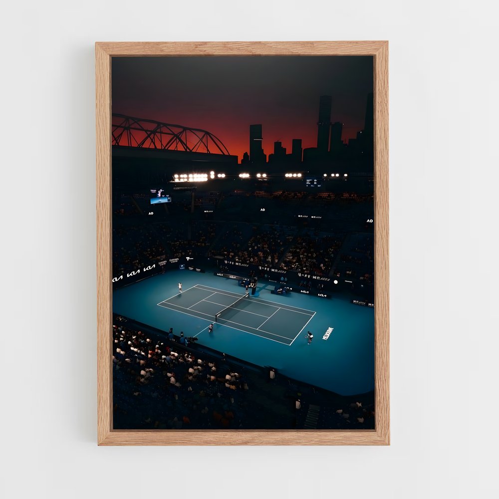 ap-australian open tennis-2 cadre Bois clair