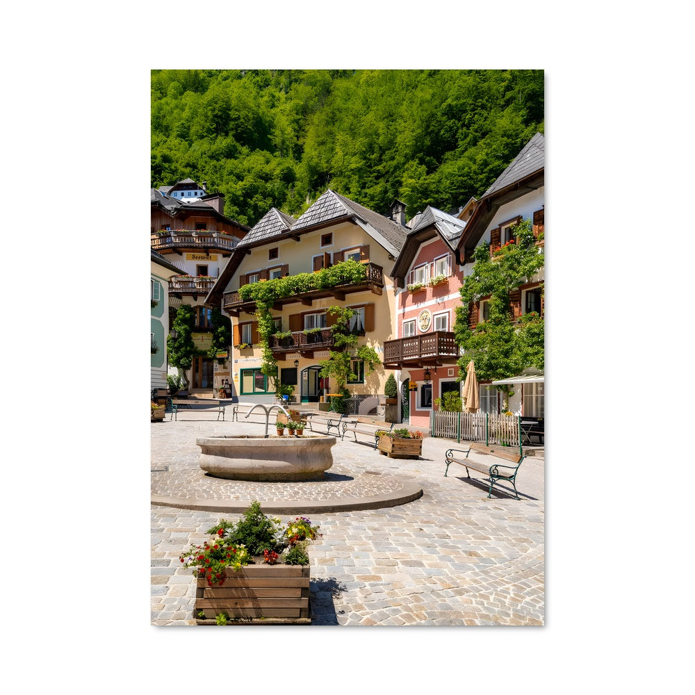 Poster Fontaine de Montagne