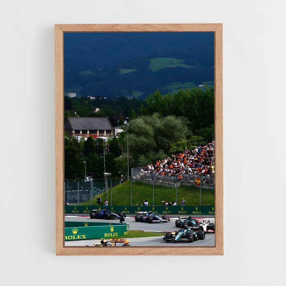 ap-austrian grand prix-1 cadre Bois clair