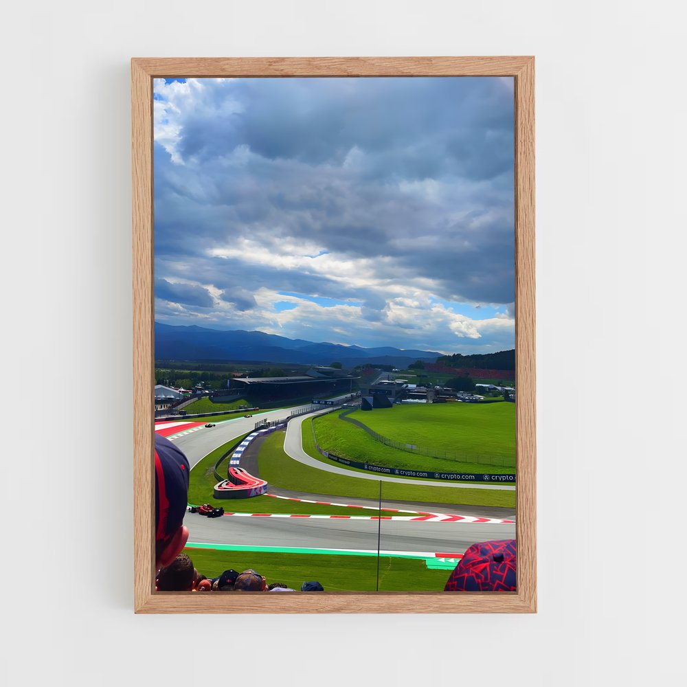 ap-austrian grand prix-4 cadre Bois clair