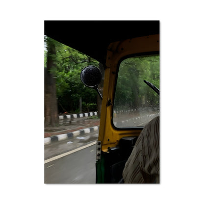 Poster Rickshaw Rider