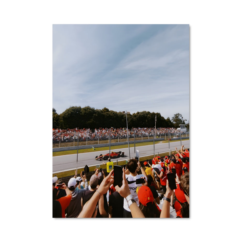 Poster Foule Enchantée