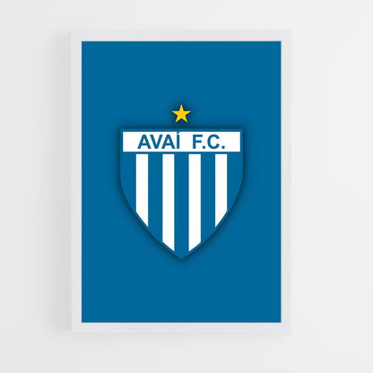 ap-avai futebol clube-8 cadre Blanc