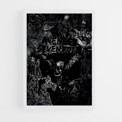 ap-avenged sevenfold-2 cadre Blanc