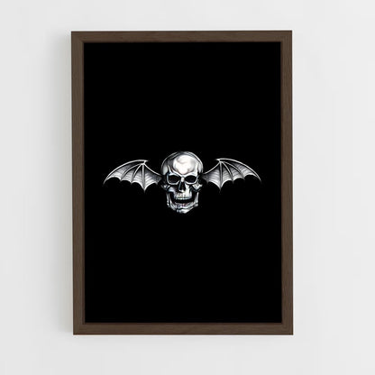 ap-avenged sevenfold-3 cadre Bois foncé