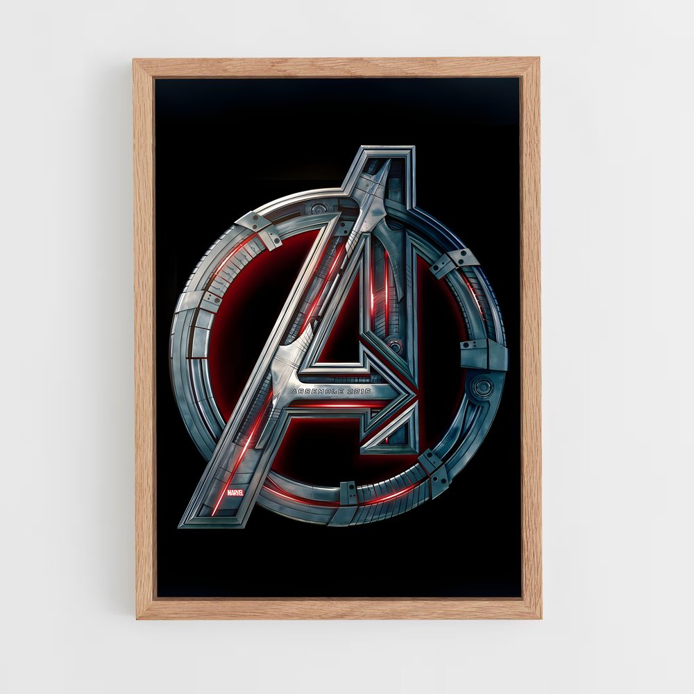 ap-avengers-1 cadre Bois clair