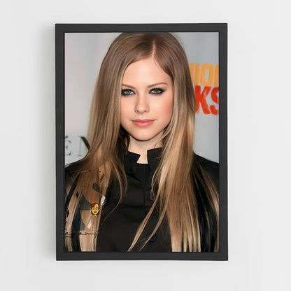 ap-avril lavigne-10 cadre Noir