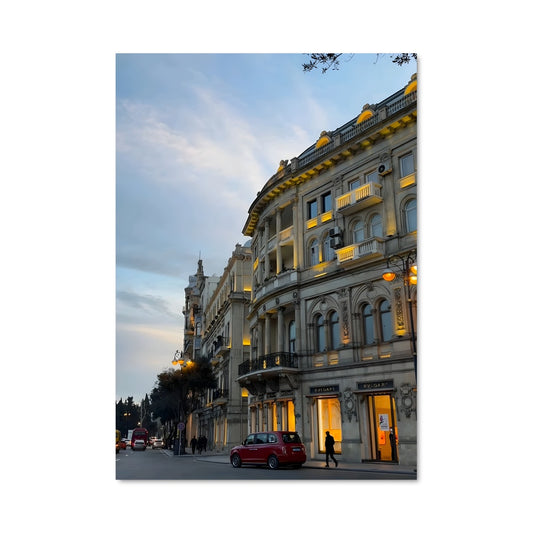 Poster Rues d'Azerbaïdjan