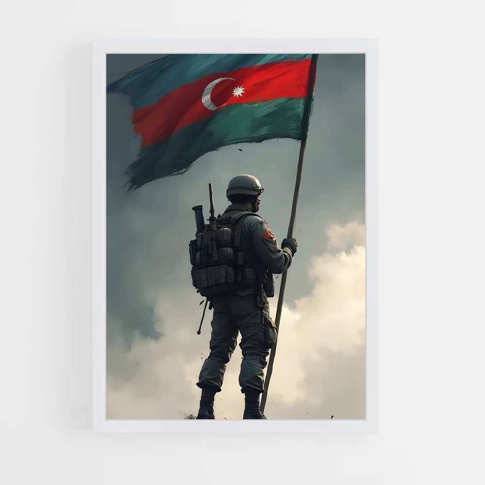 ap-azerbaijan flag-2 cadre Blanc