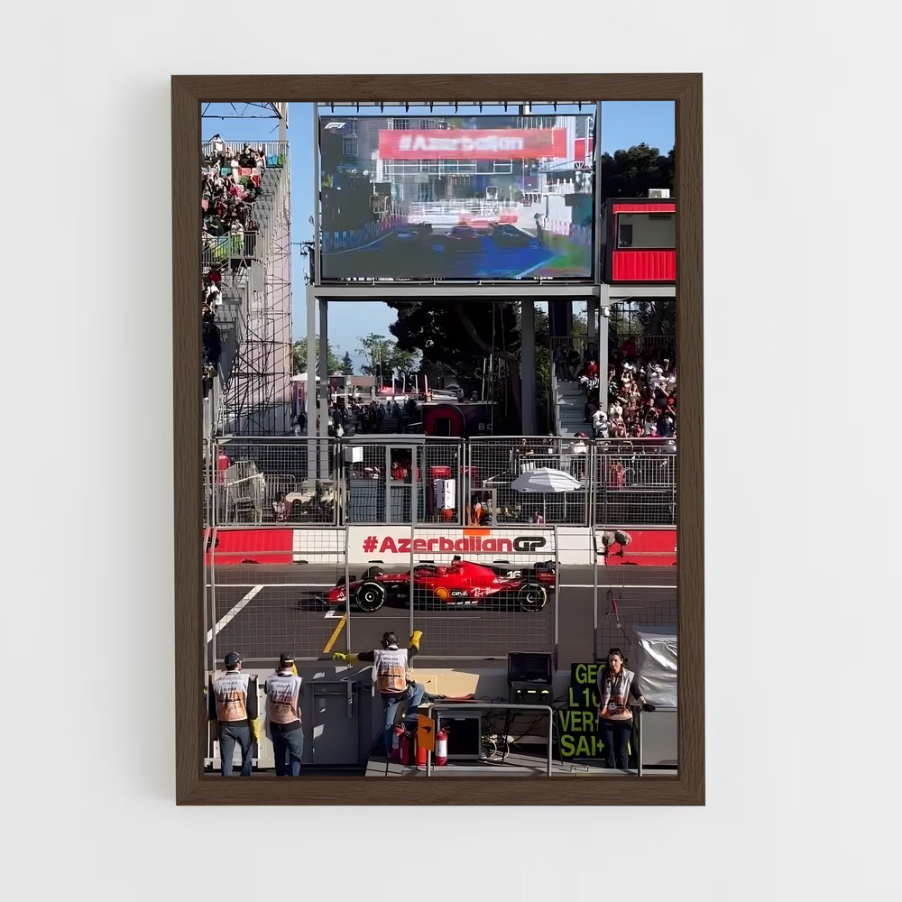 ap-azerbaijani grand prix-1 cadre Bois foncé