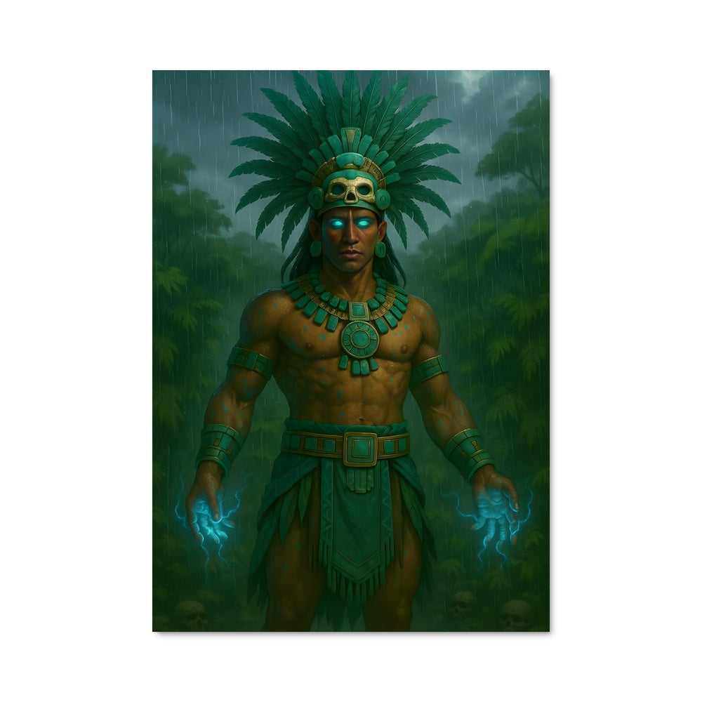 Poster Le Guerrier Azteque