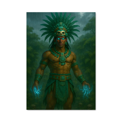 Poster Le Guerrier Azteque