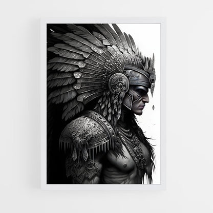 ap-aztec warrior-1 cadre Blanc