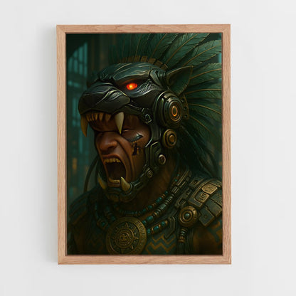 ap-aztec warrior-9 cadre Bois clair