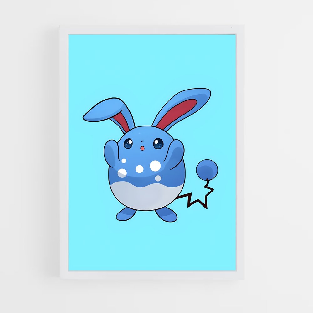ap-azumarill-1 cadre Blanc