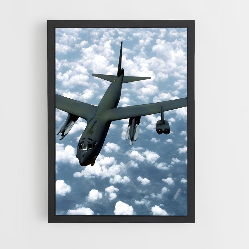 ap-b-52 stratofortress-2 cadre Noir