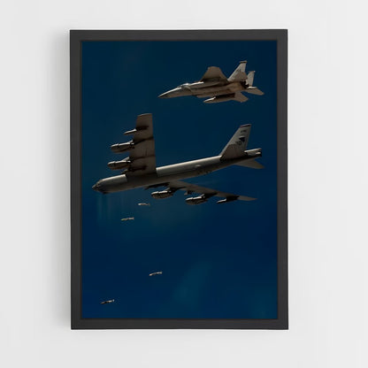 ap-b-52 stratofortress-3 cadre Noir