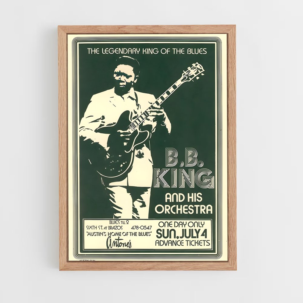 ap-b.b. king-3 cadre Bois clair