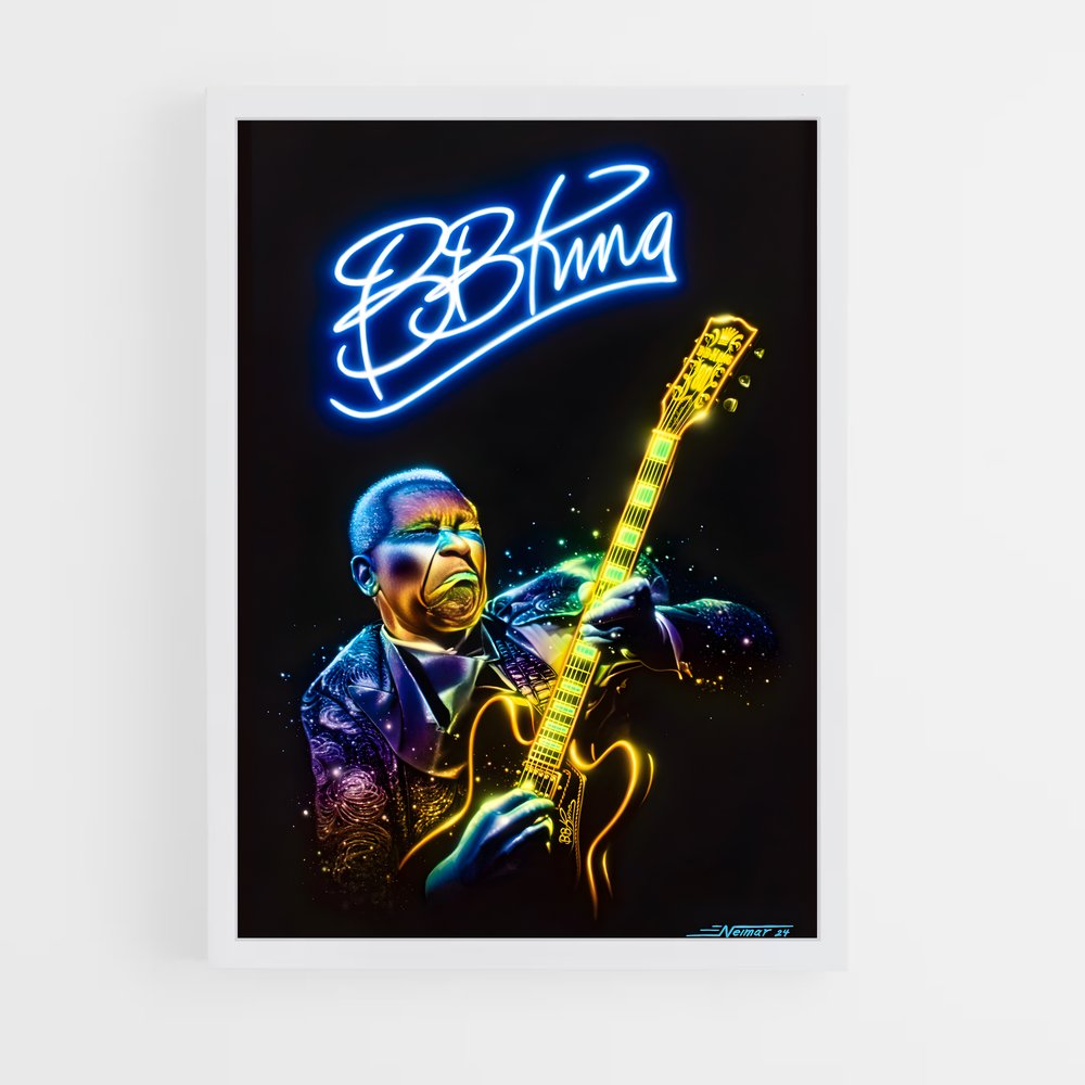 ap-b.b. king-4 cadre Blanc