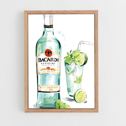 ap-bacardi-8 cadre Bois clair