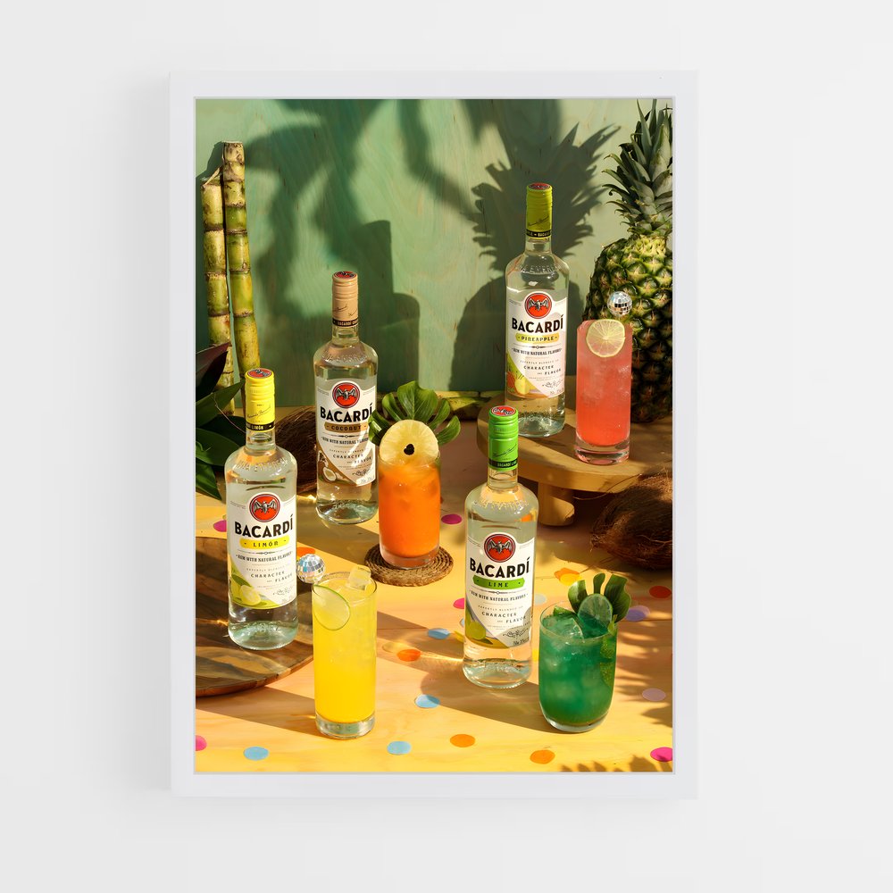 ap-bacardi-9 cadre Blanc