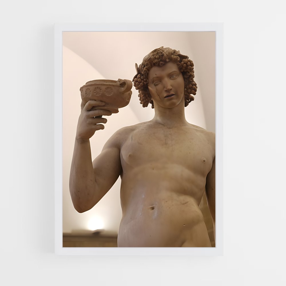ap-bacchus michelangelo-2 cadre Blanc