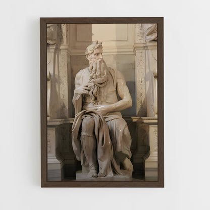 ap-bacchus michelangelo-5 cadre Bois foncé